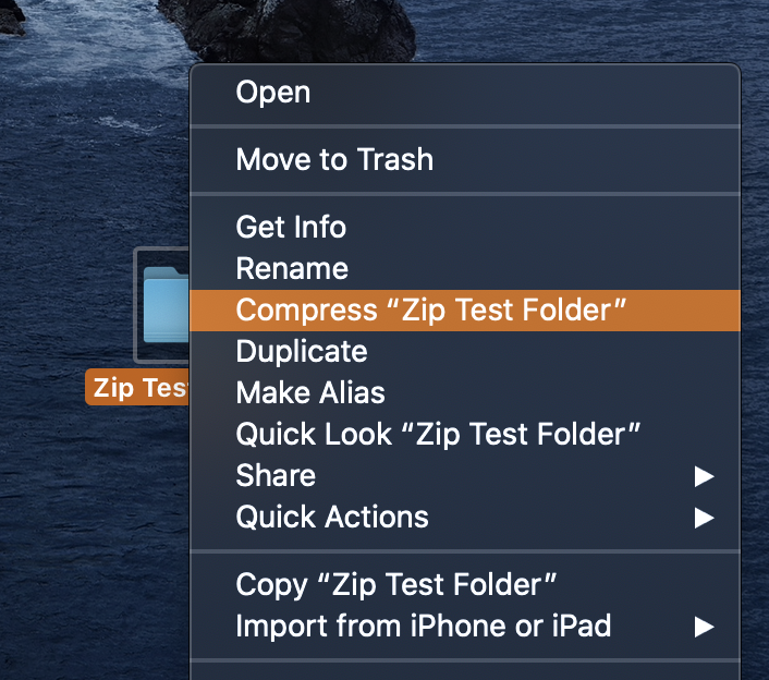 Mac Zip Files_Step One